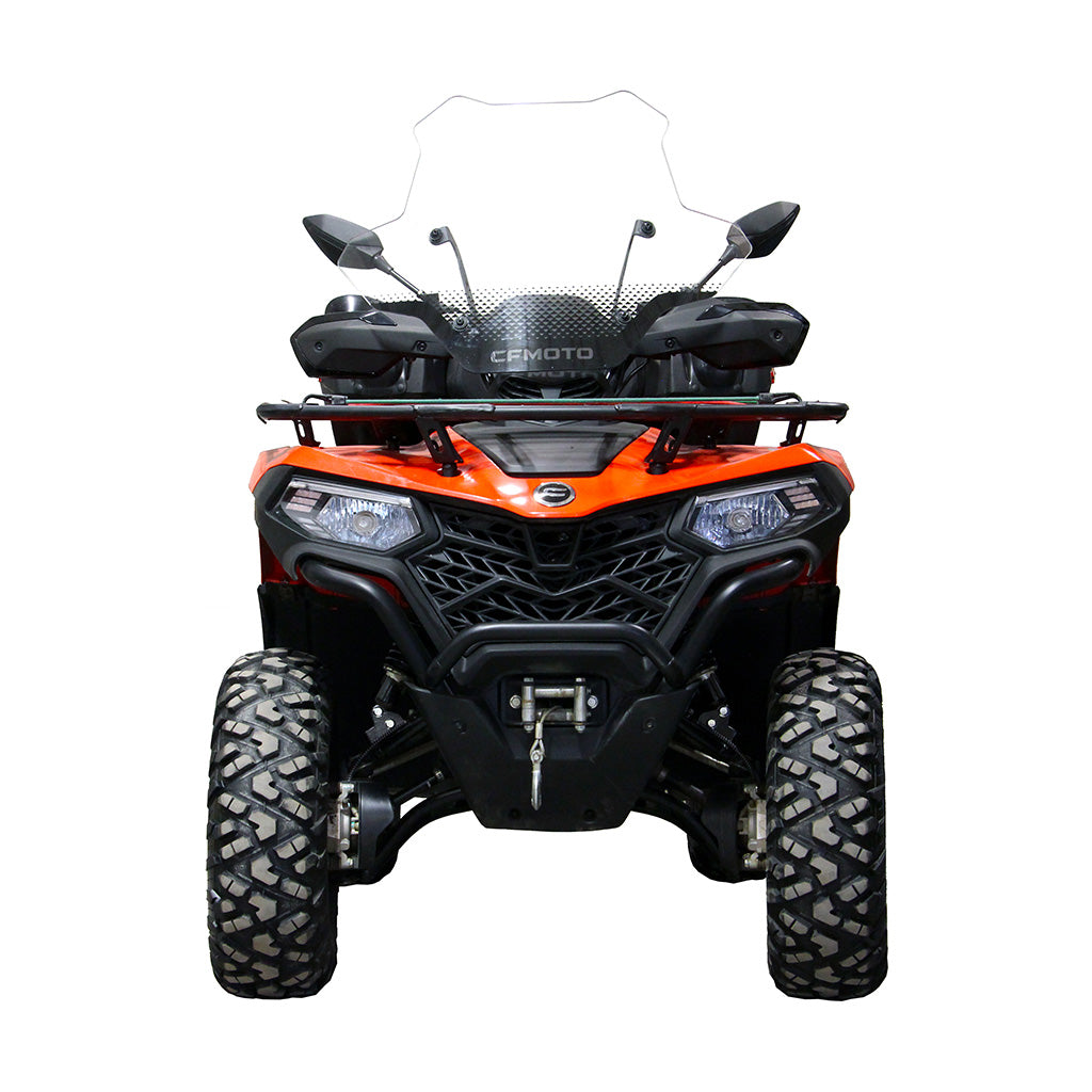 CFMOTO CForce 400 Touring with PERFEX 1.5-inch lift kit installed.
