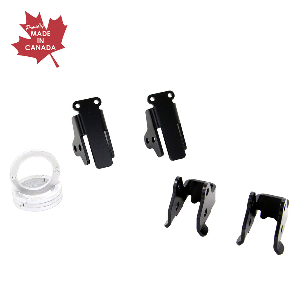 Canadian-made PERFEX 1.5-inch lift kit brackets for CFMOTO CForce 400, 400 Touring and 500.