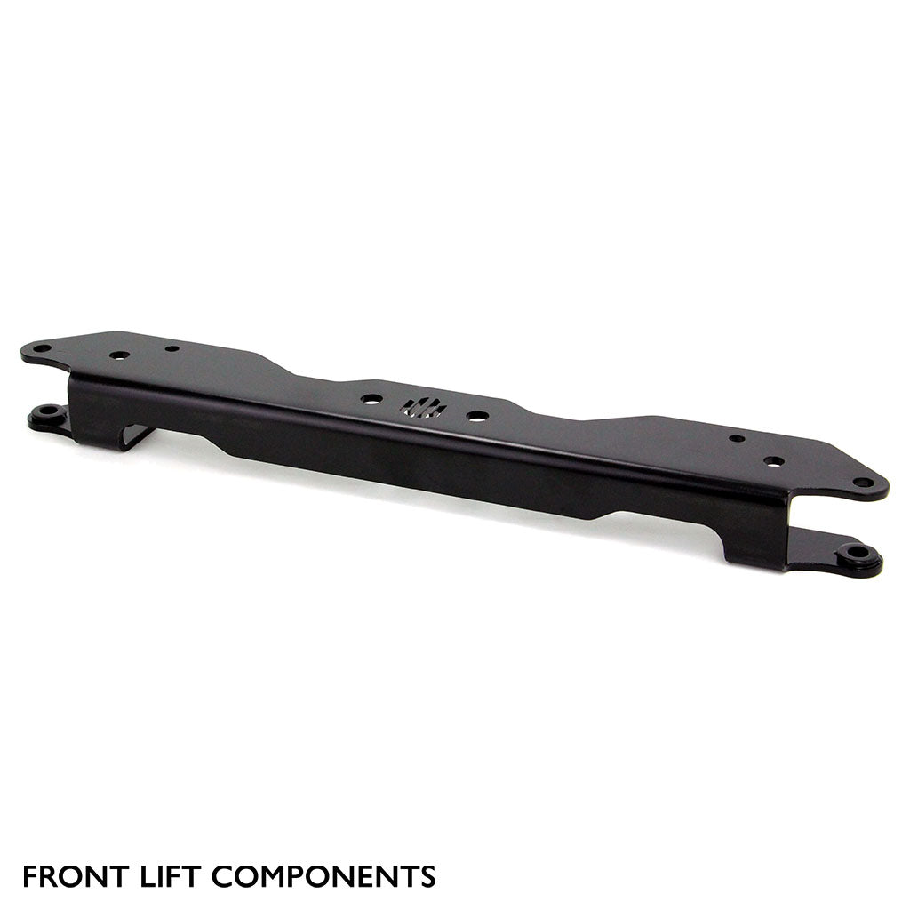 Front components of the PERFEX 1.5-inch lift kit for CFMOTO ZForce 800 and 950 Trail (2023+).