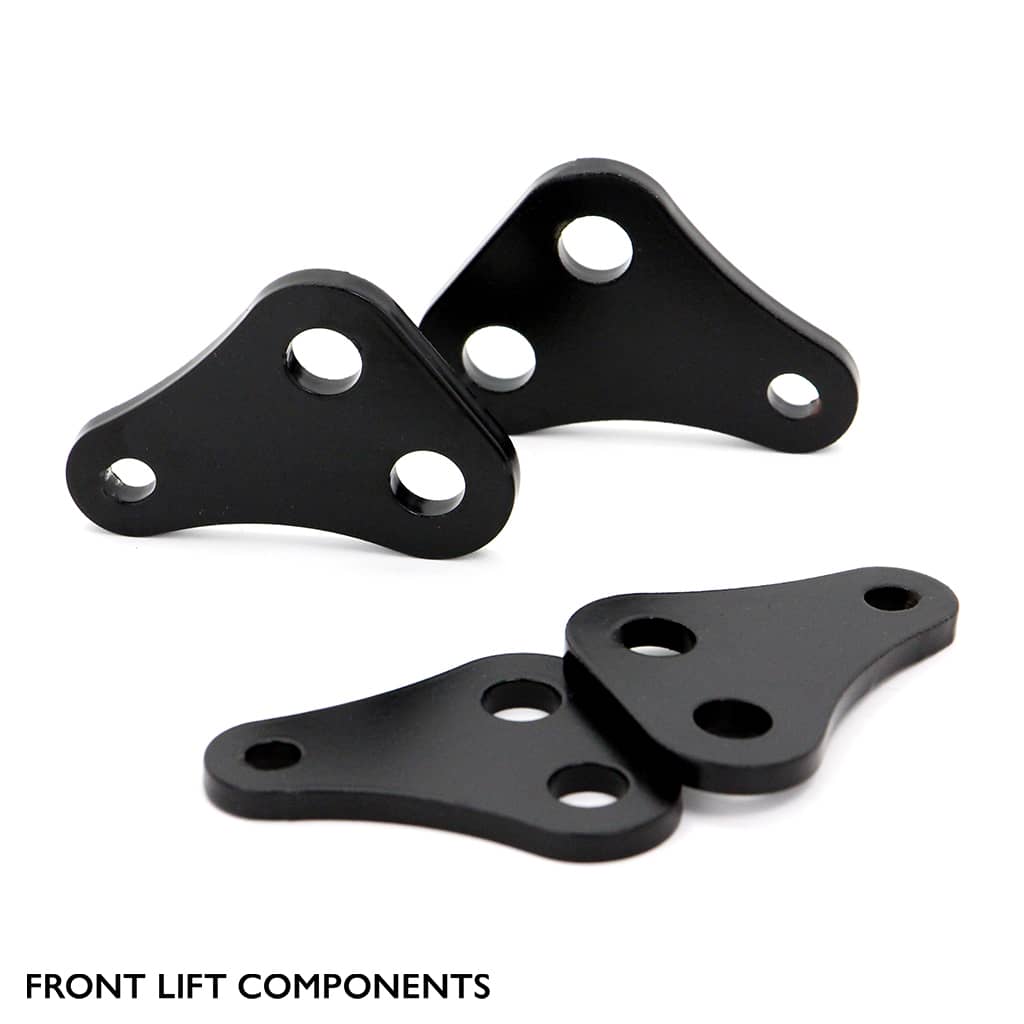 Front components of PERFEX 2" lift kit for Can-Am Commander 800R/1000 & MAX.