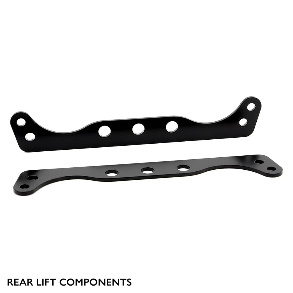 Rear components of PERFEX 2" lift kit for Honda TRX 420 Rancher AT IRS.