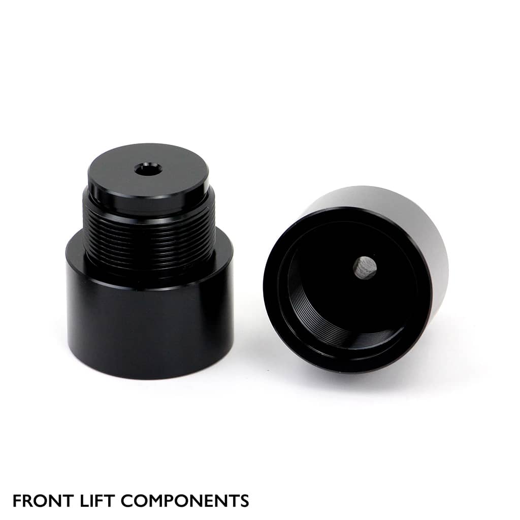 Front components of PERFEX 2" lift kit for Kawasaki Brute Force 650 SRA.