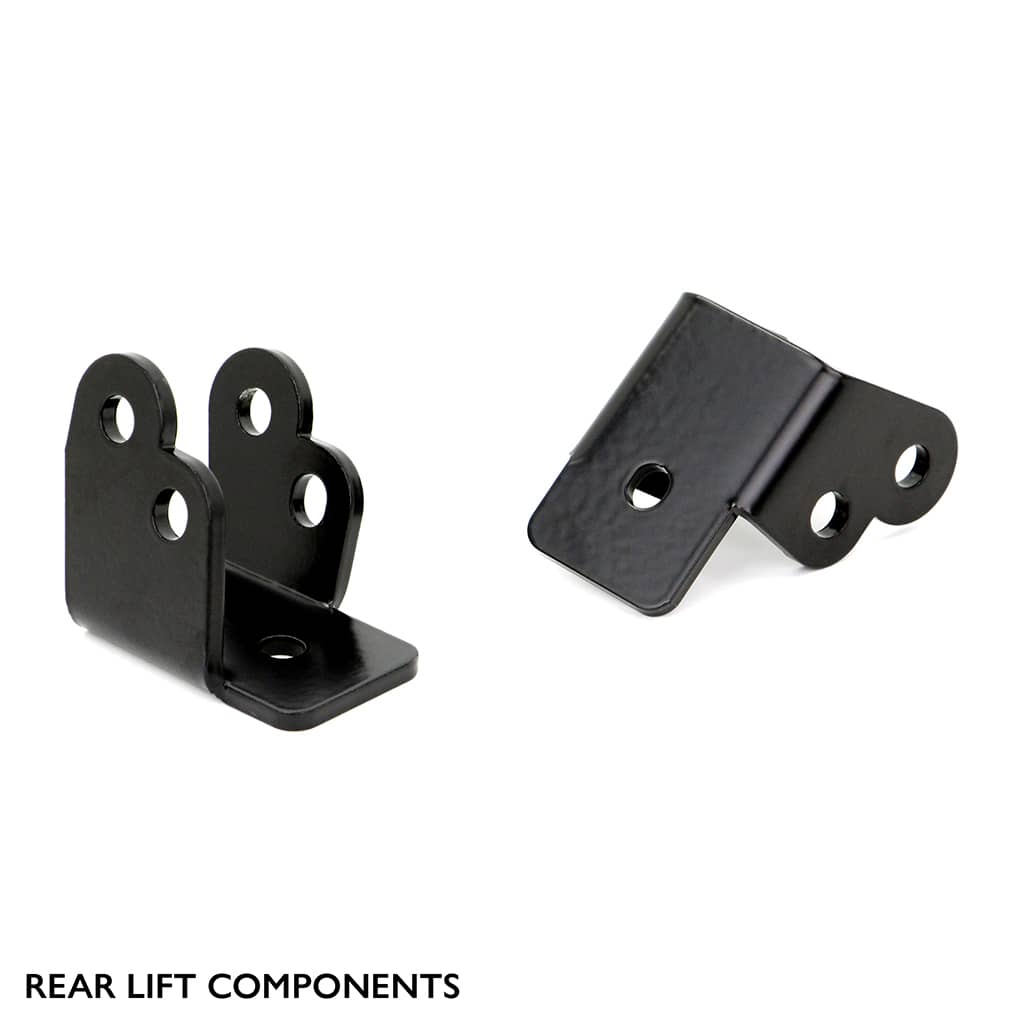 Rear components of PERFEX 2" lift kit for Polaris RZR 570.
