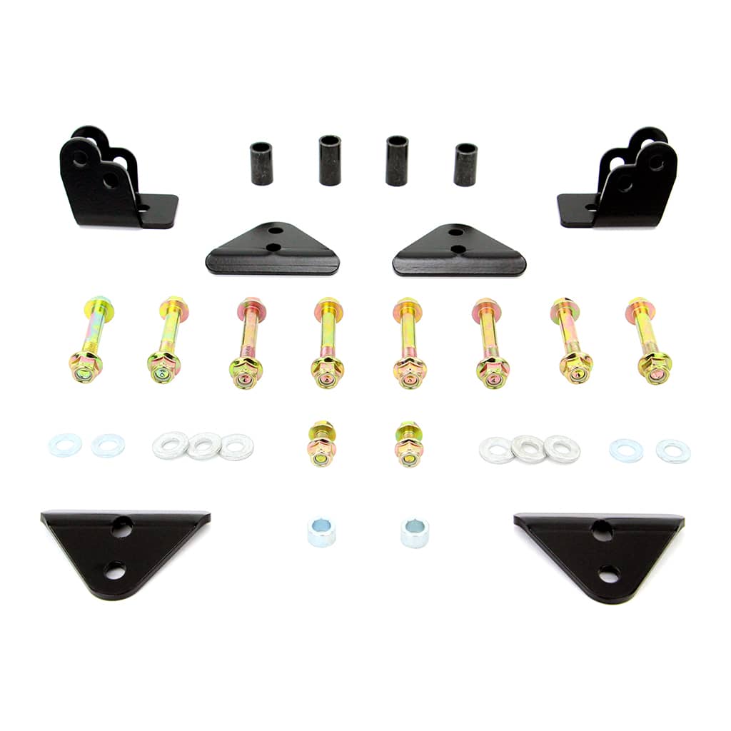 PERFEX 2" lift kit for Polaris RZR 570 with hardware.