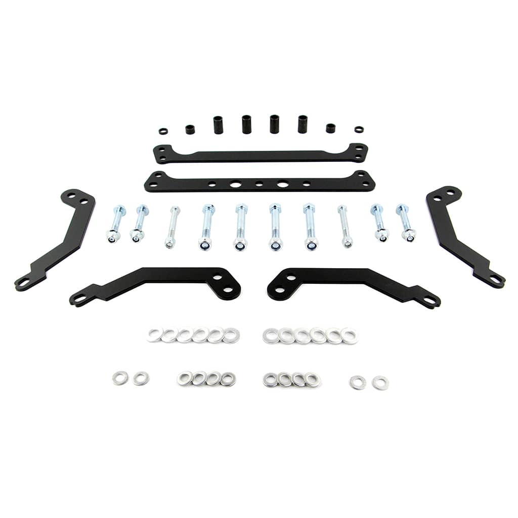 PERFEX 2" lift kit for Polaris RZR XP 900 with hardware.