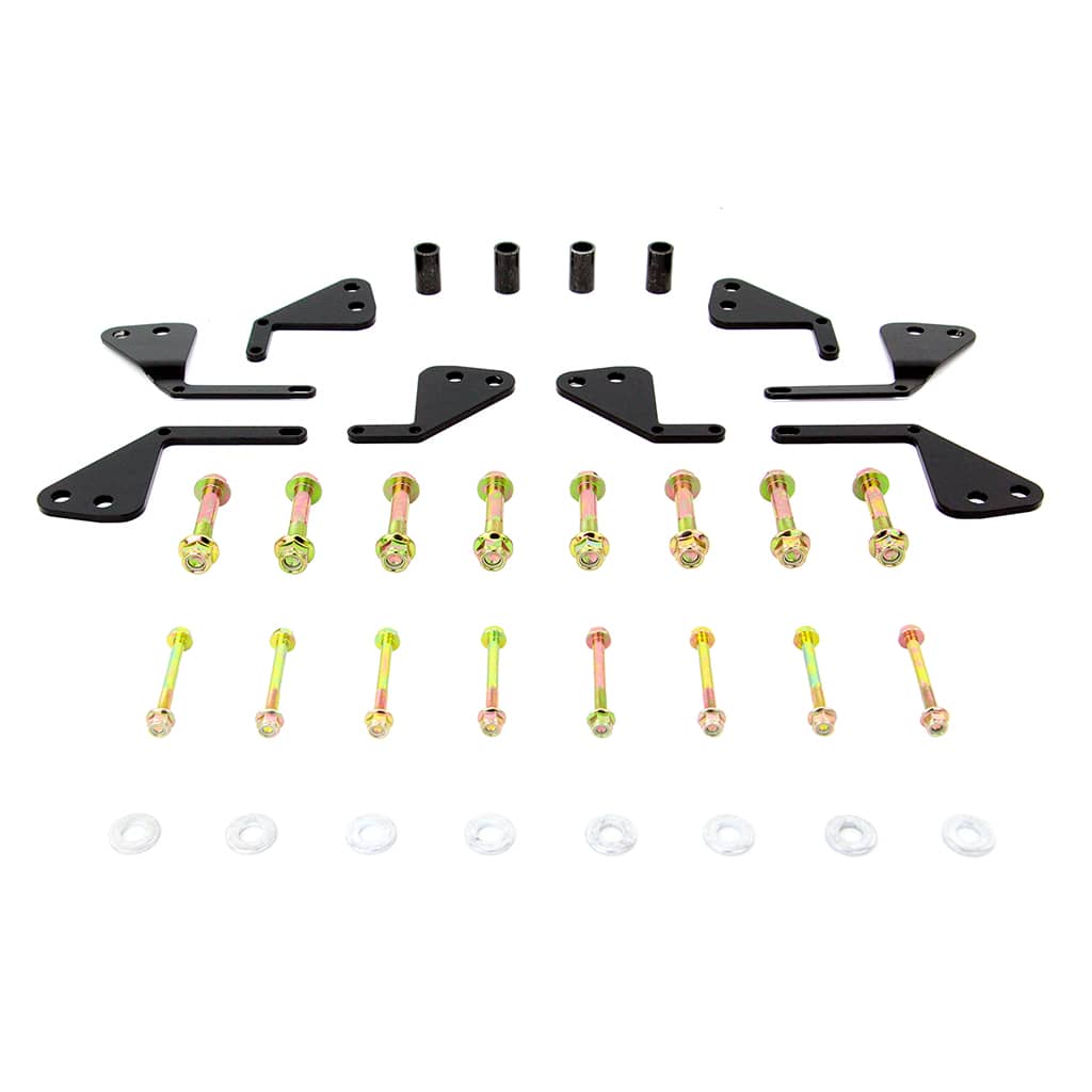 PERFEX 2" lift kit for Suzuki KingQuad 400 with hardware.