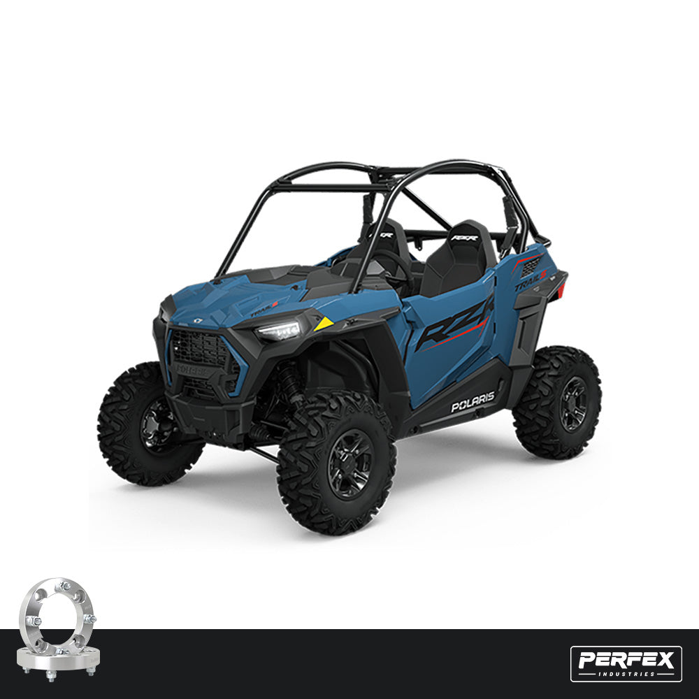 PERFEX Aluminum Wheel Spacers for Polaris RZR Trail, RZR Trail S 900 and Trail S 1000 UTV Models.