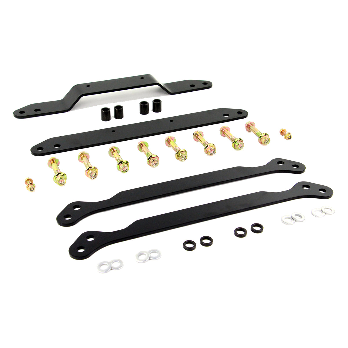 Angled view of PERFEX 1.5" lift kit for Arctic Cat Alterra 700.