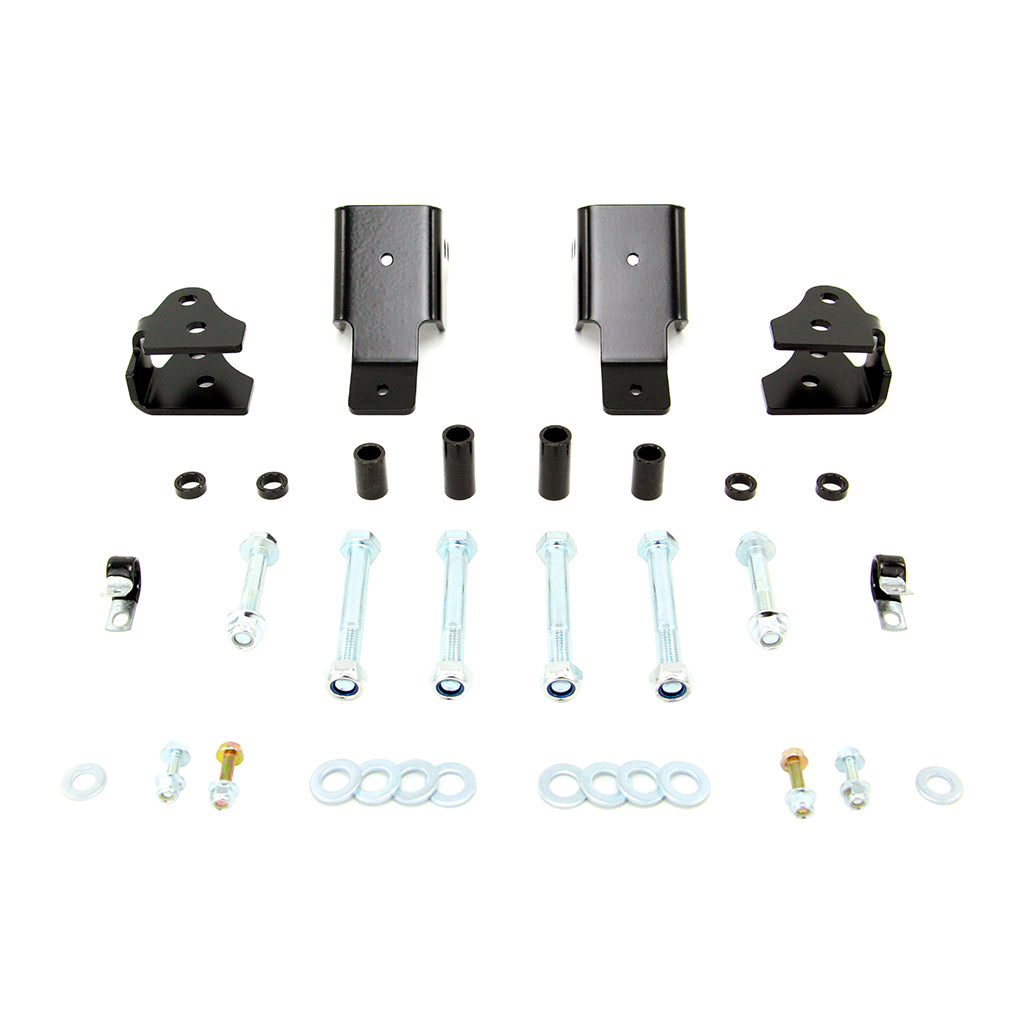 PERFEX 2" lift kit for Yamaha Wolverine RMAX2 1000 with brackets and mounting hardware.