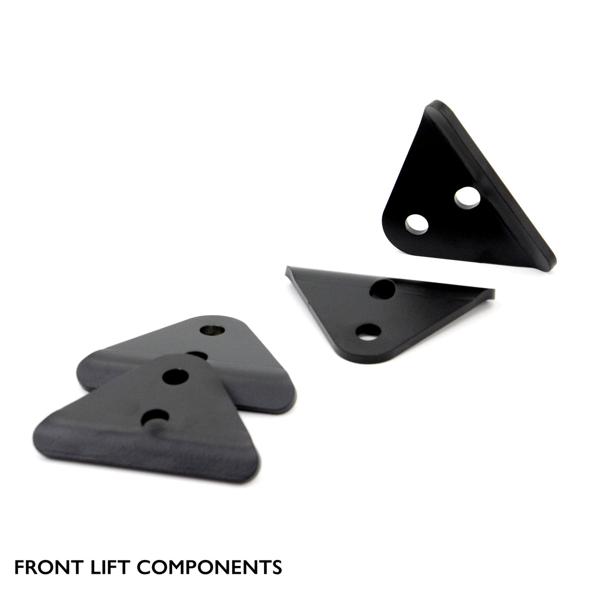 Front components of PERFEX 2" lift kit for Polaris RZR 570.