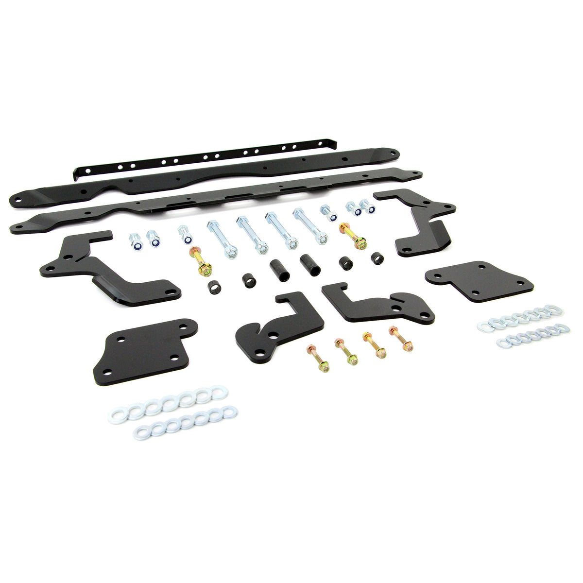 Angled view of PERFEX 3" lift kit for Yamaha Wolverine X2/X4 850.