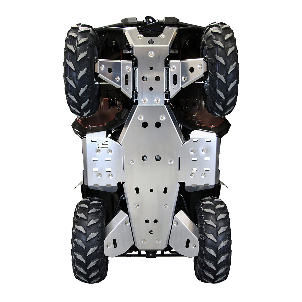 2016-2023 Yamaha Kodiak 700 Complete Aluminum Skid Plates (8Pcs) - PERFEX Industries - Protection - PERFEX Industries