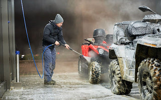 How to wash an ATV