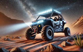 Spot vs. Flood LED Lights: A Comprehensive Guide for ATV Owners