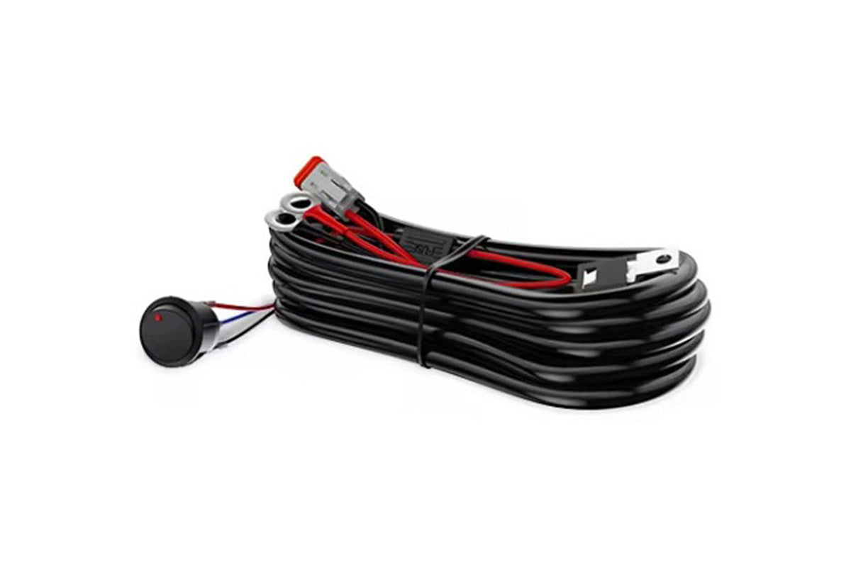 PERFEX durable wiring harness kit for ATV and UTV LED light bars.
