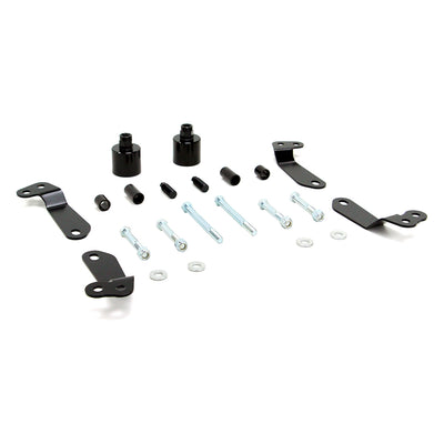 Angled view of PERFEX 1.5" lift kit for Polaris Sportsman 400-800.