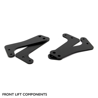 Front components of PERFEX 1.5" lift kit for Suzuki KingQuad 450/700.