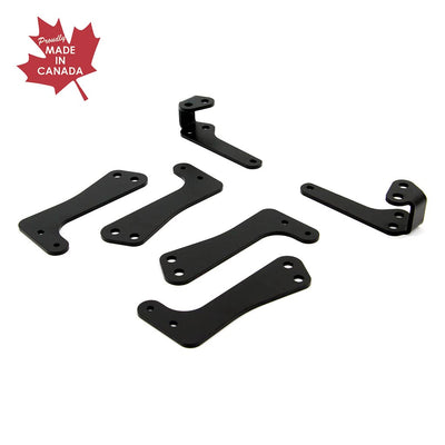 Canadian-made PERFEX 1.5" lift kit brackets for Suzuki KingQuad 450/700.
