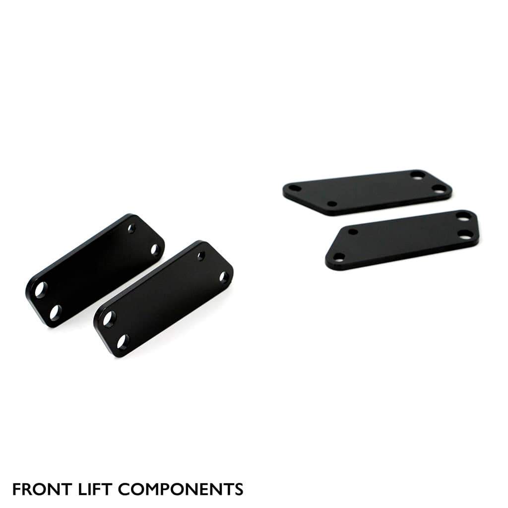 Front components of PERFEX 1.5" lift kit for Suzuki Vinson 500.