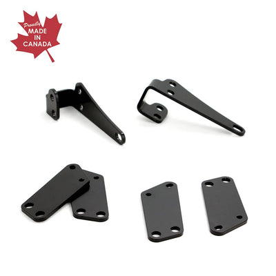 Canadian-made PERFEX 1.5" lift kit brackets for Suzuki Vinson 500.