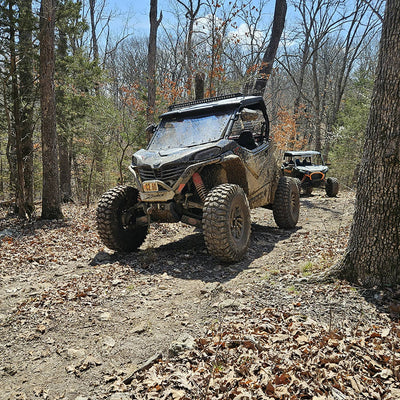 CFMOTO ZForce G2 Sport equipped with 2" PERFEX Lift Kit for increased ground clearance.