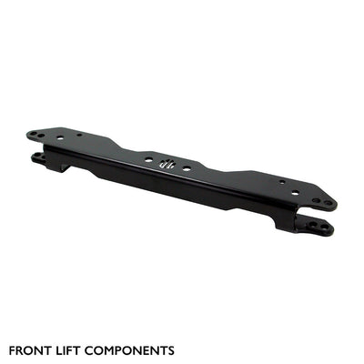 Front components of the PERFEX 2-inch lift kit for CFMOTO ZForce 950 Sport (2023+).