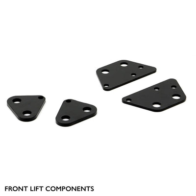 Front components of PERFEX 2" lift kit for Arctic Cat Prowler 500/700 HDX & 1000 XTZ.