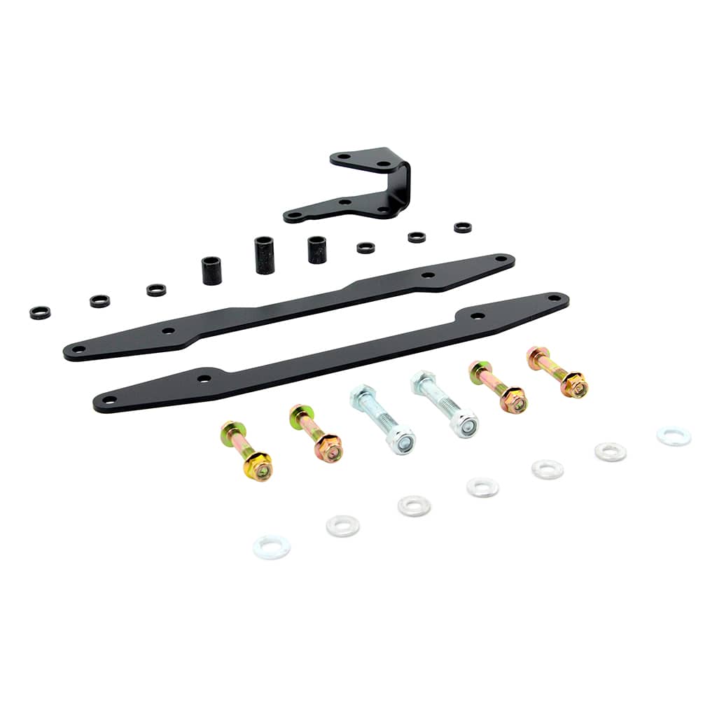 Angled view of PERFEX 2" lift kit for Honda 500/520 Foreman & 420 Rancher SRA.