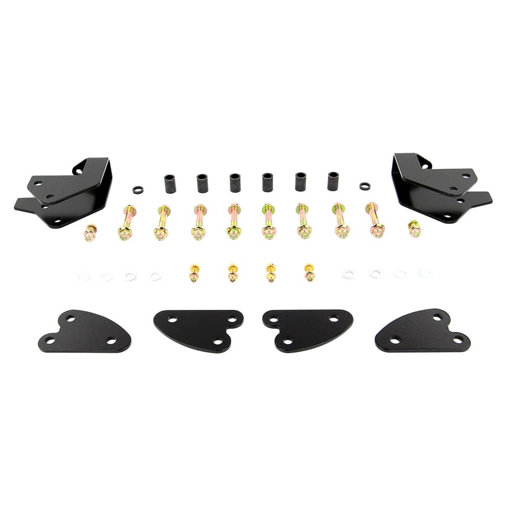 PERFEX 2" lift kit for Polaris Brutus & Gravely Jsv 3000/4000 with hardware.