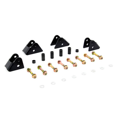 Angled view of PERFEX 2" lift kit for Polaris Ranger 500/700/800/900Diesel/Crew.