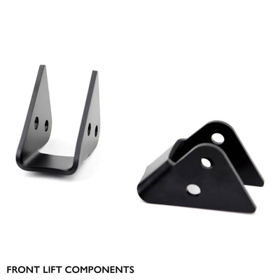 Front components of PERFEX 2" lift kit for Polaris Ranger 500/700/800/900Diesel/Crew.