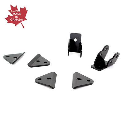 Canadian-made PERFEX 2" lift kit brackets for Polaris RZR 570.