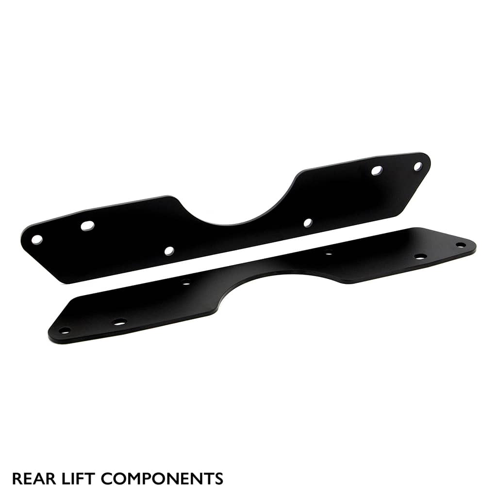 Rear components of PERFEX 2" lift kit for Polaris RZR 800.