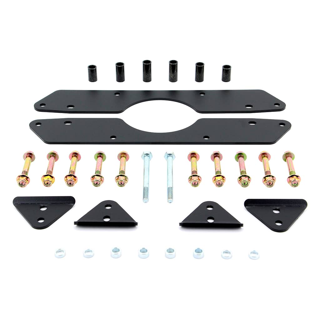 PERFEX 2" lift kit for Polaris RZR 800 with hardware.