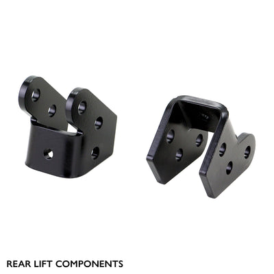 Rear components of PERFEX 2" lift kit for Segway Fugleman UT10.