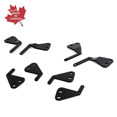 Canadian-made PERFEX 2" lift kit brackets for Suzuki KingQuad 400.