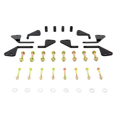 PERFEX 2" lift kit for Suzuki KingQuad 400 with hardware.