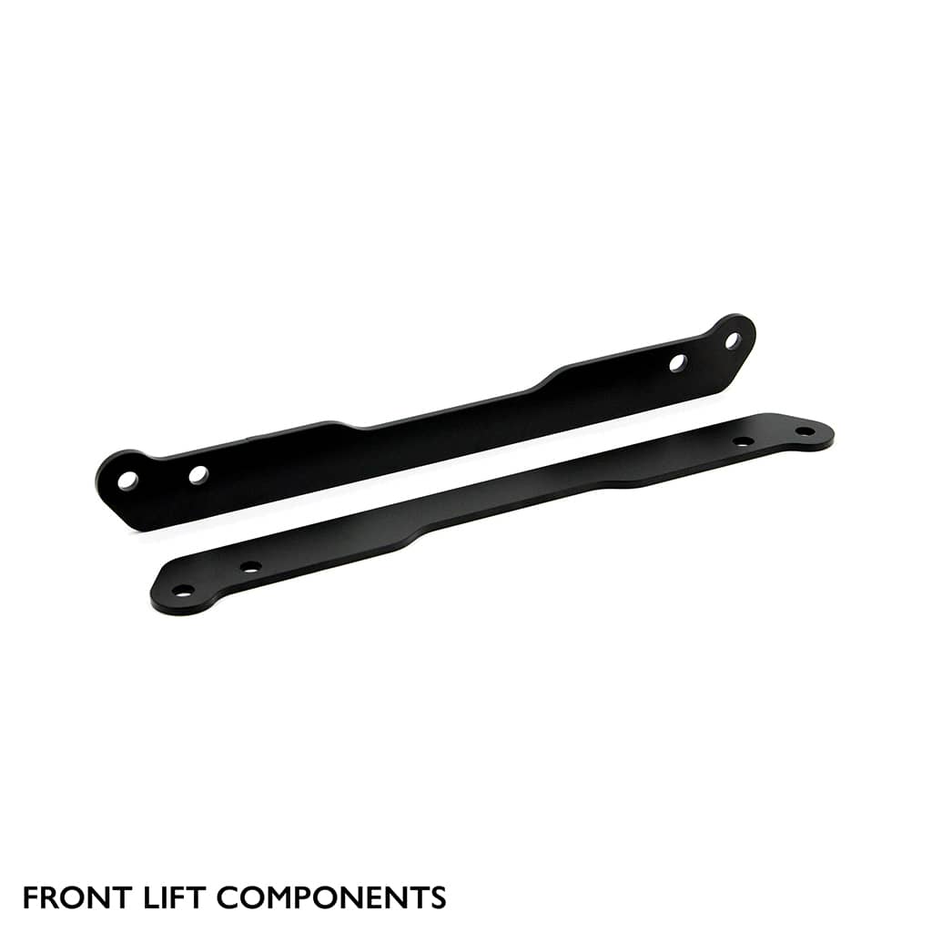 Front components of PERFEX 2" lift kit for Yamaha Grizzly 550/700.