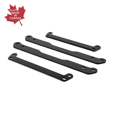 Canadian-made PERFEX 2" lift kit brackets for Yamaha Grizzly 550/700.