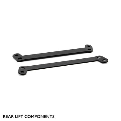 Rear components of PERFEX 2" lift kit for Yamaha Grizzly 550/700.