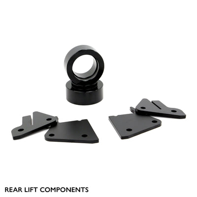 Rear components of PERFEX 2.5" lift kit for Polaris RZR Trail S 900/1000.