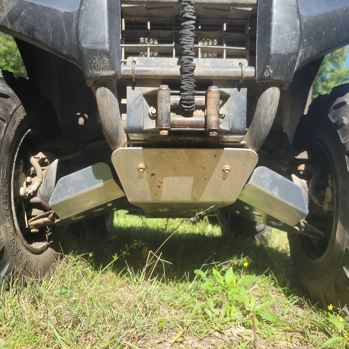 Frame Skid Plate Kit — Yamaha Kodiak 450i (2005–2014)