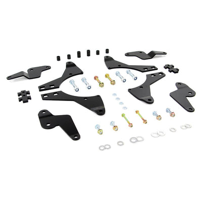 Angled view of PERFEX 3" lift kit for Can-Am Maverick 1000.