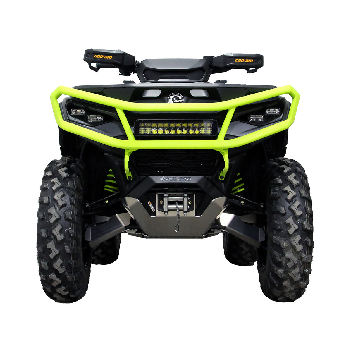 2025+ Can-Am Outlander Gen3 MAX 850/1000R with PERFEX™ Heavy Duty 3/16" Aluminum Full Skid Plate Kit. Ultimate ATV underbody protection for extreme off-road trails.