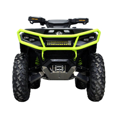 2025+ Can-Am Outlander Gen3 MAX 850/1000R with PERFEX™ Heavy Duty 3/16" Aluminum Full Skid Plate Kit. Ultimate ATV underbody protection for extreme off-road trails.