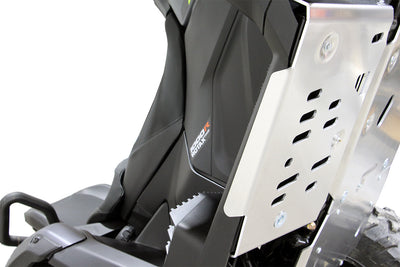 2025+ Can-Am Outlander MAX 1000R Limited with PERFEX™ Full Skid Plate Kit. Precision-engineered ATV footwell skid plates for maximum protection.