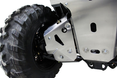 2025+ Can-Am Outlander G3 850 and 1000R, with PERFEX™ 3/16" Aluminum Right Rear A-Arm Guard. Heavy-duty ATV suspension protection for off-road riding.