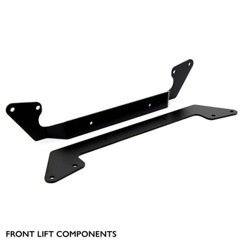 Front lift component featured in the robust lift-kit set for Arctic Cat Wildcat Trail 700 SxS, emphasizing its durability and high-quality construction, brought to you by PERFEX.