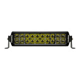 PERFEX 10-inch dual row LED light bar, suitable for ATV, UTV, side-by-side, off-road, and 4x4 vehicles. Provides intense, wide illumination with a dual row design for superior visibility and performance.