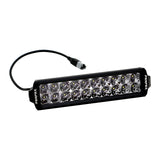 PERFEX 10-inch dual row LED light bar, suitable for ATV, UTV, side-by-side, off-road, and 4x4 vehicles. Provides intense, wide illumination with a dual row design for superior visibility and performance.